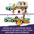 LEGO® Friends 41726 Les Vacances en Caravane, Jouet Camping-Car avec Voiture, Enfants 4 Ans-3