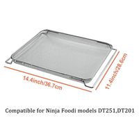 Panier De Rechange Pour Friteuse à Air Seprendi - En Acier Inoxydable 304, Compatible Avec Les Modèles Foodi DT251, DT201, DT200 Panier Cuisson Grillage Air Optimal