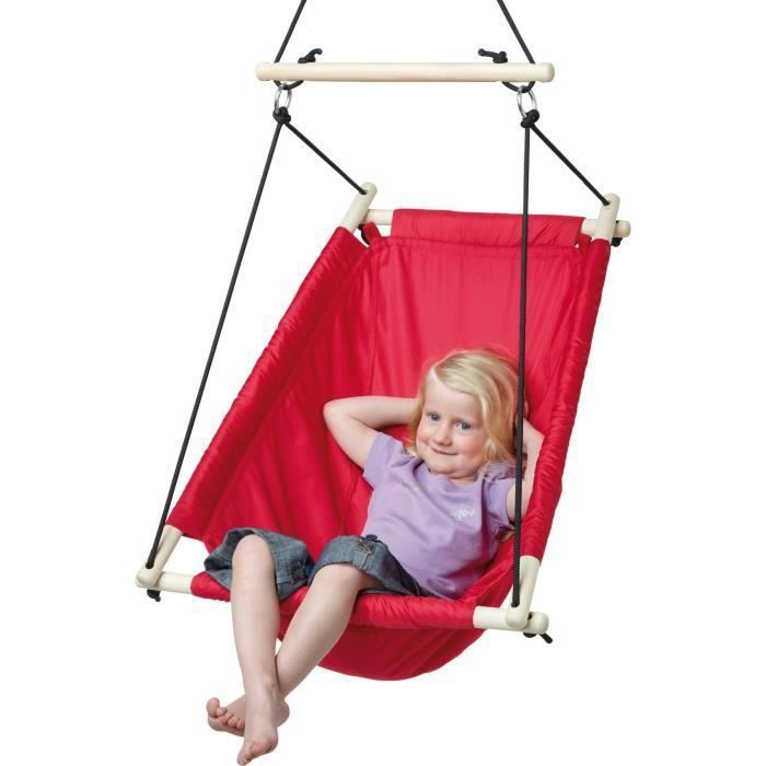 Hudora - Siège Balançoire Pour Bébé En 2 Parties - Rouge - Balançoire et portique multi-activités - Achat & prix Hudora - Siège Balançoire Pour Bébé En 2 Parties - Rouge - Balançoire et portique multi-activités - Achat & prix