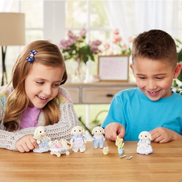 Figurines Sylvanian Families Les jumeaux Lapin Bélier Figurines Sylvanian Families Les jumeaux Lapin Bélier