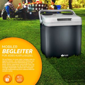 Mini Glacière Électrique Portable 6L 12V 220V Chaud/Froid - Réfrigérateur Voiture Silencieux Pour Pique-Nique Et Voyage