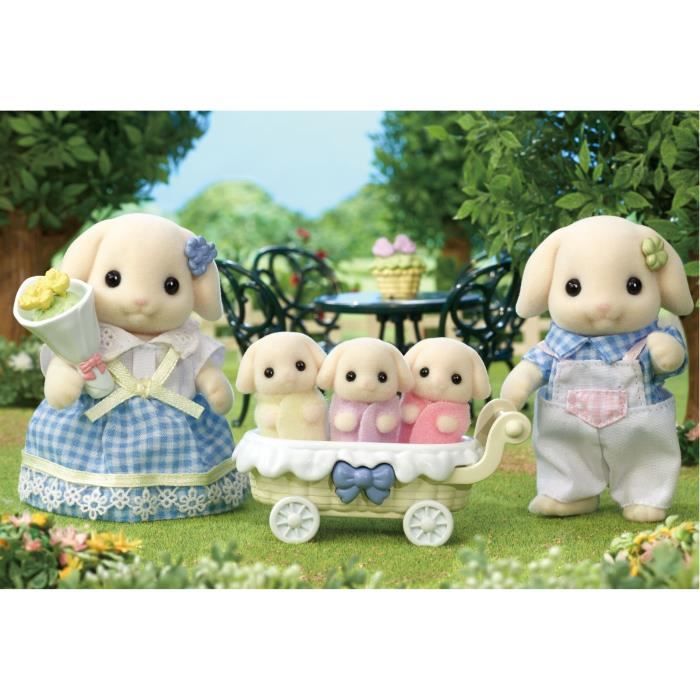 SYLVANIAN FAMILIES 5735 - La famille Lapin Bélier pas cher SYLVANIAN FAMILIES 5735 - La famille Lapin Bélier pas cher