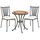 Table jardin fer