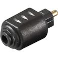 Alpexe® adaptateur audio 3,5 mm mini jack > Câble Optique-Toslink Connecteur - A 005-0