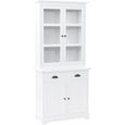 Vaisselier bois blanc