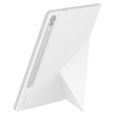 Étui Samsung Tab S9 Magnétique Support Vidéo Original Smart Book Cover Blanc-0