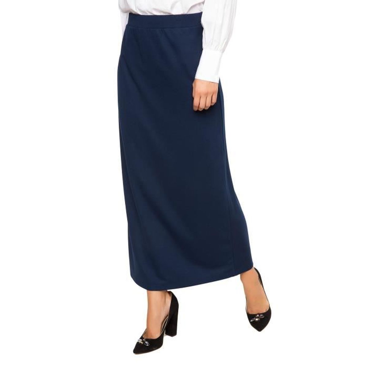 DeFacto Jupe Femme Classique Navy Navy bleu - Cdiscount Prêt-à-Porter