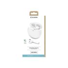 JUST GREEN BIG BEN CONNECTED - Ecouteurs True Wireless Activ Buds - Bluetooth - Portée 12 mètres - Autonomie 6H - Blanc