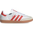 Chaussures Adidas Samba Og W pour Femme Blanc - Lacets - Cuir