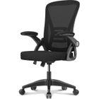 Fauteuil de Bureau BIGZZIA, Chaise Ergonomique à roulette, Hauteur Ajustable, Soutien Lombaire Dossier Règalable, Poids Max 150kg