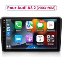 Pour AUDI A3 8P 2003-2013 2+32GB 9''Android Autoradio GPS Navi WIFI BT SWC DAB+