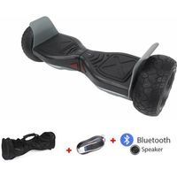Hoverboard - MARQUE - 8.5'' Noir - Bluetooth - Sac de transport - Télécommande