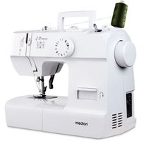 Machine à Coudre - MEDION - SM 70 - 71W - 12 Points - 700 tr/min - LED - Blanc