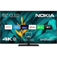 Téléviseur QLED 4K UHD Smart Android TV - NOKIA - 55" (139 cm) - Triple tuner - HDR - Dolby Vision - DTS