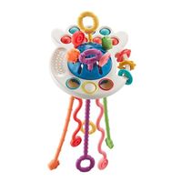 Jouets sensoriels pour bébé, jouets à cordes à tirer en Silicone Montessori pour bébés de 18 mois et plus, Type 3