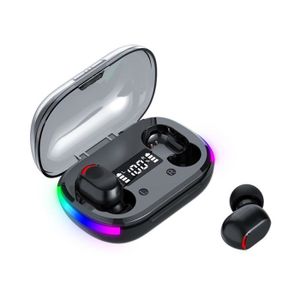 CASQUE - ÉCOUTEURS Noir-Écouteurs sans fil Bluetooth TWS K10 Air Pro 