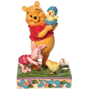 FIGURINE - PERSONNAGE Figurine de Collection Winnie l'Ourson et Porcinet - Pâques