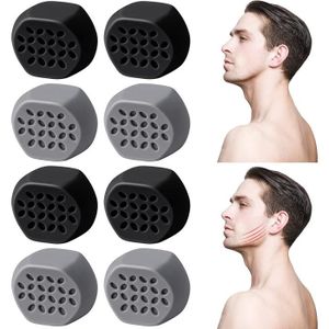 3 Pack Silicone Masseter Chew Ball Muscle Facial Muscle Mâchoire et Cou  Muscle Exercice Ball