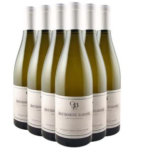 VIN BLANC Bourgogne Aligoté Blanc 2022 - Lot de 6x75cl - Dom