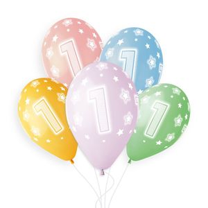 Ballon chiffre 1 Or PARTYDAY : l'unité à Prix Carrefour