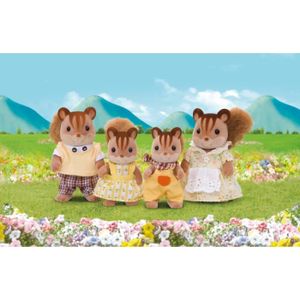 FIGURINE - PERSONNAGE Famille écureuil roux - SYLVANIAN FAMILIES - Perso