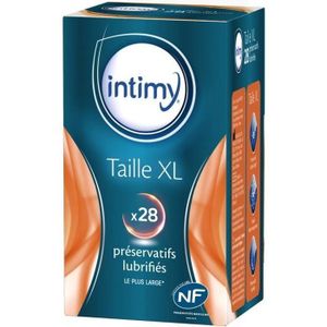 PRÉSERVATIF Intimy Taille XL 28 préservatifs