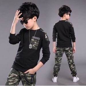 Adolescents Garçons Vêtements Ensemble Enfants Survêtement Camouflage  Costume Hoodies Tops Pantalons Enfants Vêtements Garçons Tenues 4 6 8 9 10  12 14 Ans Y2438 Du 23,28 €