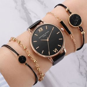 Coffret à Montre et Bracelet pour Femme Couleur Rouge Sodi00