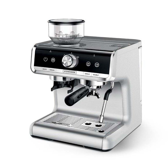 DELONGHI Machine à café expresso avec broyeur ECAM21117SBS11 - Silver et  noir pas cher 