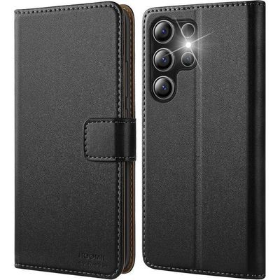 Étui Ceinture Vertical Pour Xiaomi Mi 10 (2020) - Cuir Et Nylon, Noir | Marque DFVmobile, Neuf