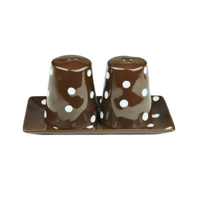 Pot à fleur de sel motif Fonds Marins Nouvelle Collection avec cuillère bois