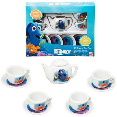 ANCIENNE DINETTE DE Poupée JL MENAU porcelaine Cafetière & 1 Assiette
