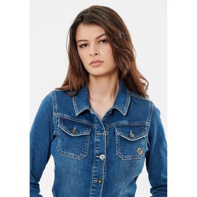 KAPORAL Combinaison en jean Femme DEMMA Gris Cdiscount Pret a Porter