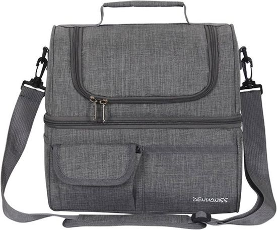 Sac Isotherme Pique-nique Matybobe 18L - Pour 2 Personnes - Imperméable, Compartiment Isotherme - Plage, Camping