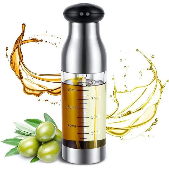 Pulverisateur huile d'olive,spray huile et vinaigre,distributeur d'huile d' olive,bouteille d'huile de verre,bouteille d'injection - Cdiscount Maison