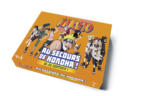 Naruto - Le grand jeu officiel - Au secours de Konoha - Jeu coopératif - A partir de 8 ans