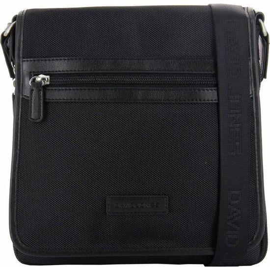 David - Sac Bandoulière En Cuir - Petit Modèle Noir TL141425