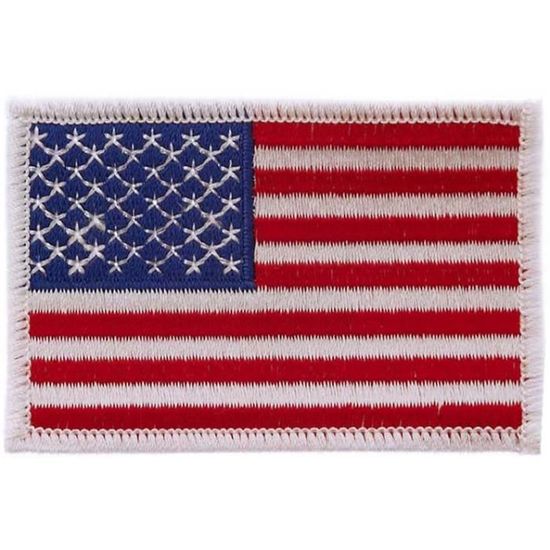Patch Brodé Drapeau Guatemala - 7x4.5cm - À Coudre - Polyester