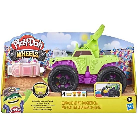4pcs Monster Truck Toys, Voiture à Tirer Kids Reculez la Voiture Mini  Racing Truck Cars pour Les Enfants, Garçons, Filles, Échange de Cadeaux  pour Enfants