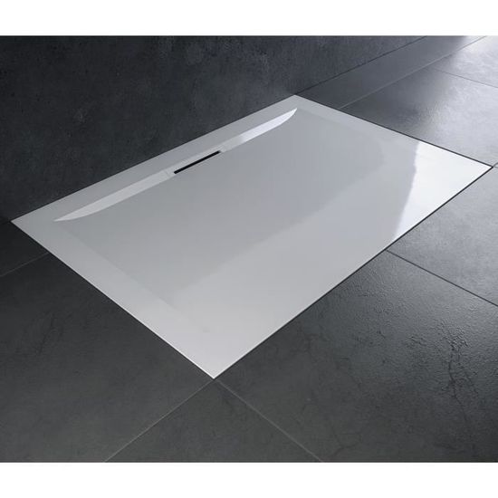 Receveur de douche Flight Pure JACOB DELAFON 170x90 cm Blanc mat