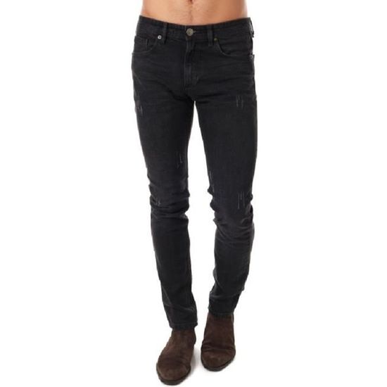 Jeans noir homme Paname Brothers Jimmy