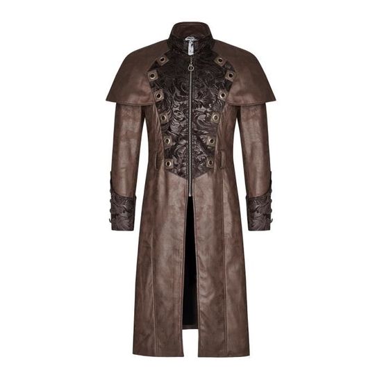 Manteau hot sale steampunk homme