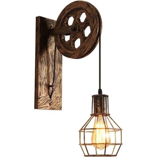 ZVD Murale Accessoires D'Éclairage Cintres Métalliques Robustes Roue De Poulie Retro Noir Poulie De Roue Vintage Roue Simple Petite Poulie En Fer Forge 88661095 ZVD Murale Accessoires D'Éclairage Cintres Métalliques Robustes Roue De Poulie Retro Noir Poulie De Roue Vintage Roue Simple Petite Poulie En Fer Forge 88661095
