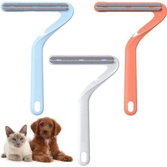 Rasoir Anti Bouloche Manuel Set De 5 - Brosse Anti Poils Animaux Et Nettoyeur Peluches