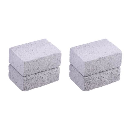 6 pièces de pierre ponce pour toilettes, pierre ponce de nettoyage pour toilettes avec 2