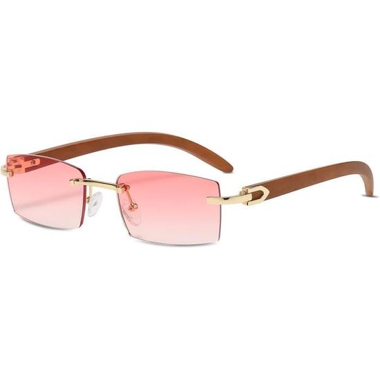 Lunettes De Soleil Y2K Surdimensionnées Sans Monture – Protection UV400 – Style Futuriste Unisexe – Cyclisme, Fêtes