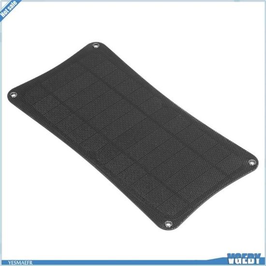 Chargeur Solaire 10W Popyes Pour Caméra - Étanche IPX6, Support Réglable, Câble 3m
