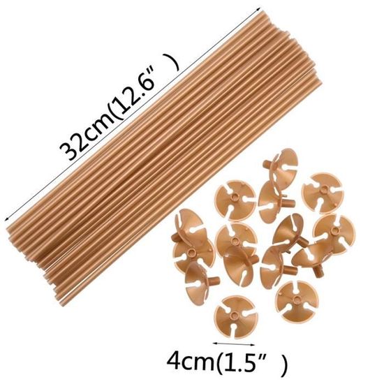uxcell Lot de 10 Tige Acier 200 mm x 3 mm rondes en acier inoxydable pour modèle d'avion RC