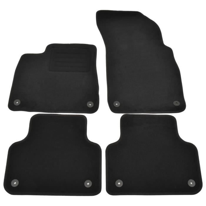 AIZ Ensemble de tapis de voiture 4 pcs pour Audi Q8