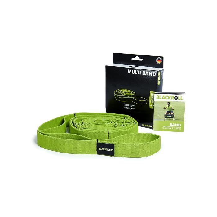 BLACKROLL MULTI BAND (270 cm) - Bande Élastique Multifonctionnelle de Fitness avec différents niveaux de Résistance -